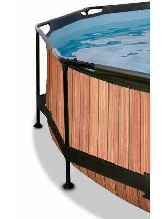 Бассейн с навесом от солнца EXIT "Дерево" 360 х 76 см